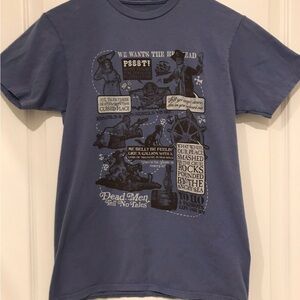 Blue Graphic Men's T-Shirt
